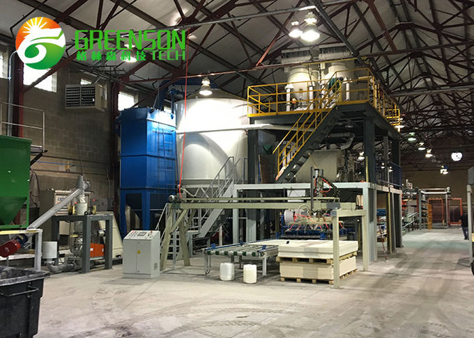 De groene Opbrengst van Bouwmaterialenmachines voor het Bladproductie van het Glasmagnesium