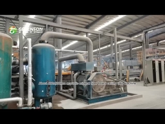 Productielijn voor milieuvriendelijke plafondplaten van minerale vezels met elektriciteitscentrale / staalfabriek