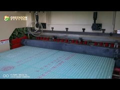 Automatische ponsmachine voor plafondplaten van gips