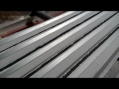 Automatische gips plafond cornice fabricage machine met duidelijke lijnen