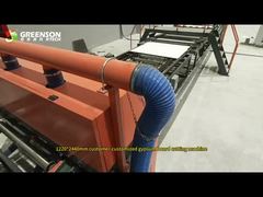 1220*2440mm door klant aangepaste gipsplaat snijmachine