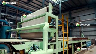 Productiemachines voor plafondtegels van minerale vezels