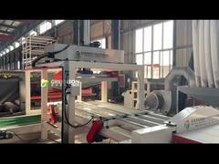 Precisie gipsplaatstrip snijmachine