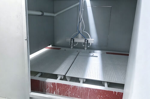 Laatste bedrijfsblogs New Gypsum Board Spray Painting System Launched for Drywall Surface Finishing