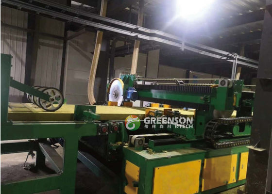 Efficiënte geautomatiseerde productielijn voor mineraalwolplaten
