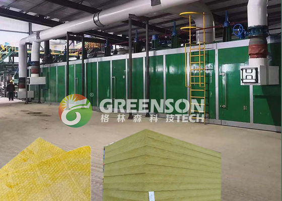 Batch smeltproces Productielijn voor mineraalwol 380v/50hz Stroomvoorziening Aanpasbare opties