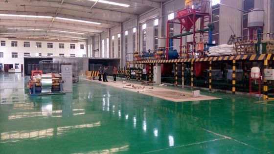 Automatische Vuurvaste Lichtgewichtmuurcomité Productielijn voor Mgo Raad/Comité