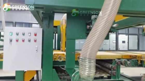Productielijn voor op maat gemaakte platen van minerale wol met een plaatbreedte van 1200-2400 mm en onbeperkte plaatlengte