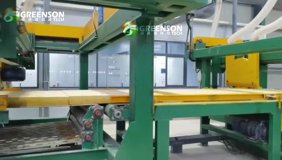 Automatische productielijn voor steenwol, basalt-isolatieproductielijn voor minerale wol