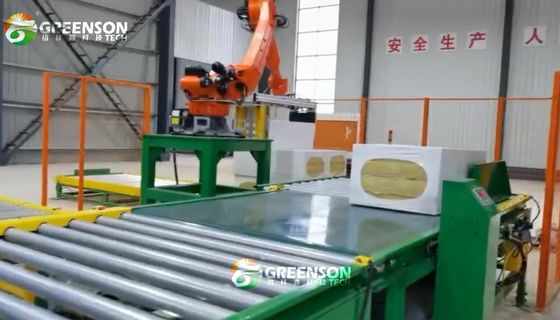 Productielijn voor steenwolpaneel Productielijn voor isolatieplaten van mineraalwol