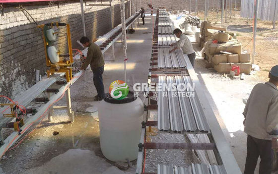 Productiecapaciteit 4000 stuks Gips cornice maken machine voor productie