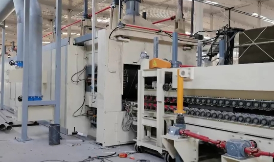 Wollecompressor voor de productielijn voor minerale steenwol