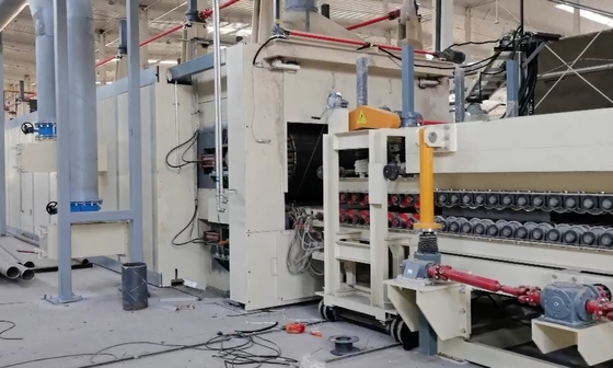 Productielijn voor steenwol isolatie met PLC-besturing