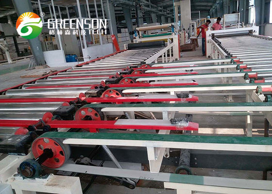 Kleine gips plafondplaat maken machine gips pvc plafond tegels machine