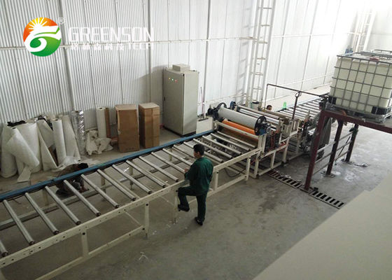 Doppelzijdige gipsplaat PVC-folie aluminiumfolie-extrusielaminatiecoatingsmachine
