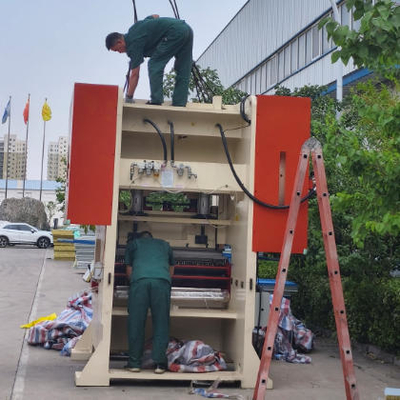 Silced Pleister Plafond Tile Gips Board Hydraulische drukgat Piercing Machine Punching Machine