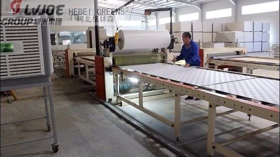 De hoge Machine van de Capaciteits volledig Automatische Laminering Minder Arbeid voor Gipsraad