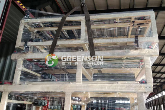 Kosteneffectieve 2x2 Drop Ceiling Tile Gips Plafondtegel Maker met 15m/min instelbare snelheid