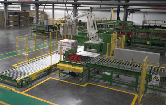 Goede prijs. Automatic Rock Wool Production Line with Adjustable Felt Size 1000mm and 2-40 m/min Line Speeds online
