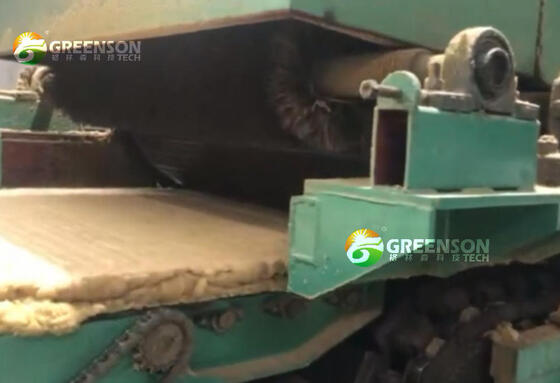 Volledig geautomatiseerde productielijn voor steenwol voor 10000-50000 ton/jaar met 50-200 mm dikte