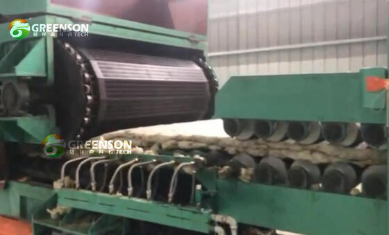 Productielijn voor steenwol met 1200-2400 mm plaatbreedte, 80-200 kg/m3 dichtheid en overzeese ingenieursondersteuning