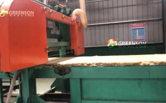 Volledig automatische productielijn voor steenwol met een dikte van 50-200 mm en een capaciteit van 30000-60000 ton per jaar