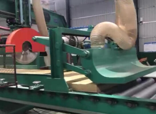 Goede prijs. PLC-gestuurde hogetemperatuur uithardingslijn voor steenwolproductie met een grondstofdichtheid van 80-200 kg/m3 online