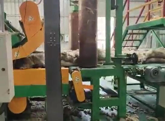 380V-productielijn voor steenwol met een transportsnelheid van 40 tot 120 m/min en een breedte van 600 mm tot 2400 mm voor mineraalwolplaten