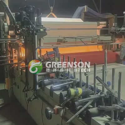 Goede prijs. PLC-besturing Volledig automatische wandpaneellamineermachine met PUR warm smelten en 5-17m/min productiesnelheid online