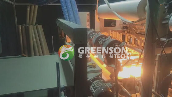 Volautomatische PUR hete smeltlijm lamineermachine voor decoratieve gipswandpanelen