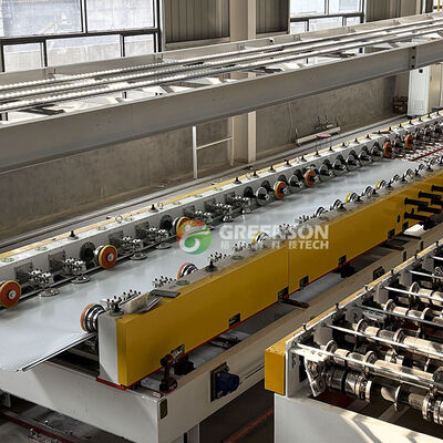 Goede prijs. Volledig Automatische PU PIR Sandwichpaneel Productielijn voor Koelcel met 40-300 mm Dikte en 950-1200 mm Breedte online