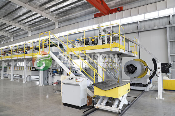 Goede prijs. Volledig automatische PU-productielijn met 300 kW vermogen en verstelbare breedte online