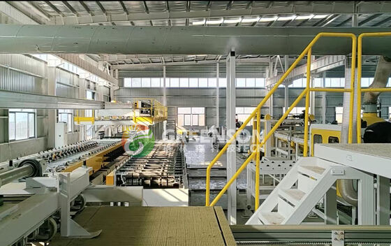 Goede prijs. Volledig automatische PIR-productielijn voor polyurethaanplaten met hoge capaciteit en variabele snelheid voor het maken van sandwichpanelen online