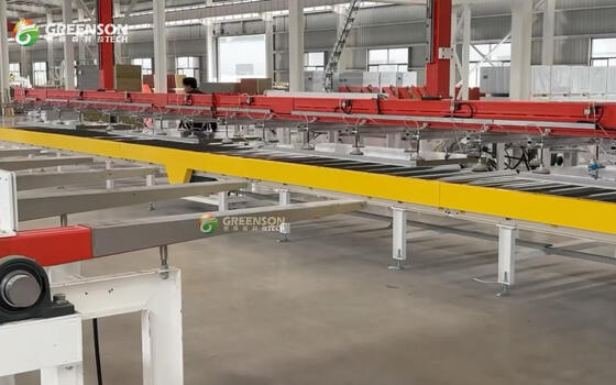 Fire Resistant Rock Wool Sandwich Panel Manufacturing Line For Prefabricated Building