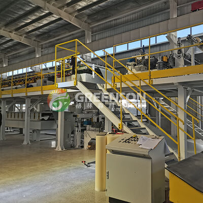 Volautomatische sandwichpaneelproductielijn voor prefab huizen met een breedte van 600-1200 mm en eenvoudige bediening