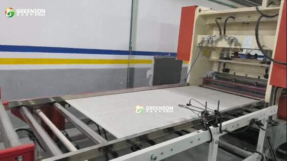 160 ton Druk 11 kW Kracht Gipsplaat perforatie machine met 1 jaar garantie