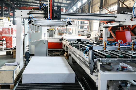 PLC-gestuurde gipsplaatsteunbeenzaagmachine