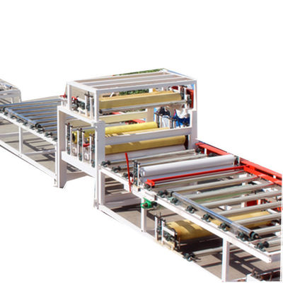 Van de het Gipsraad van de isolatie de Decoratieve Integratie Productielijn van de de Lamineringsmachine