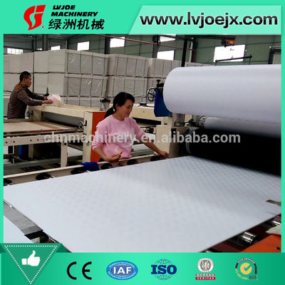 Volledig Automatische Vinyl Omvatte het Gipsraad die van 600x600 Machine maken