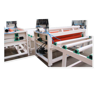 Bouwmateriaal van Decoratieve het Plafondcomité van pvc Document Onder ogen gezien Lamineringsmachine