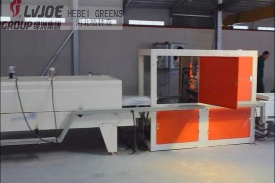 Goede prijs. 15m/min Productiesnelheid Volledig geautomatiseerde gips plafondtegels Machinefabrikant online