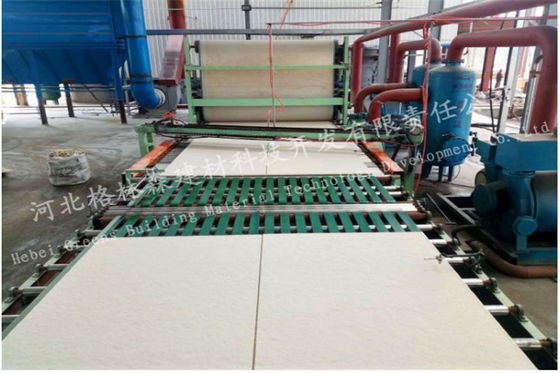 De Minerale van de de Raadsproductielijn ISO van het Vezelplafond Certificatie met hoge weerstand van Ce